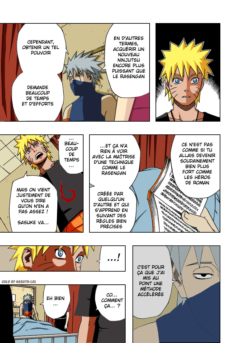 Naruto chapitre 312 colorisé - Page 3