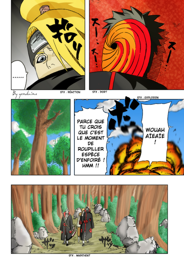 Naruto chapitre 318 colorisé - Page 13