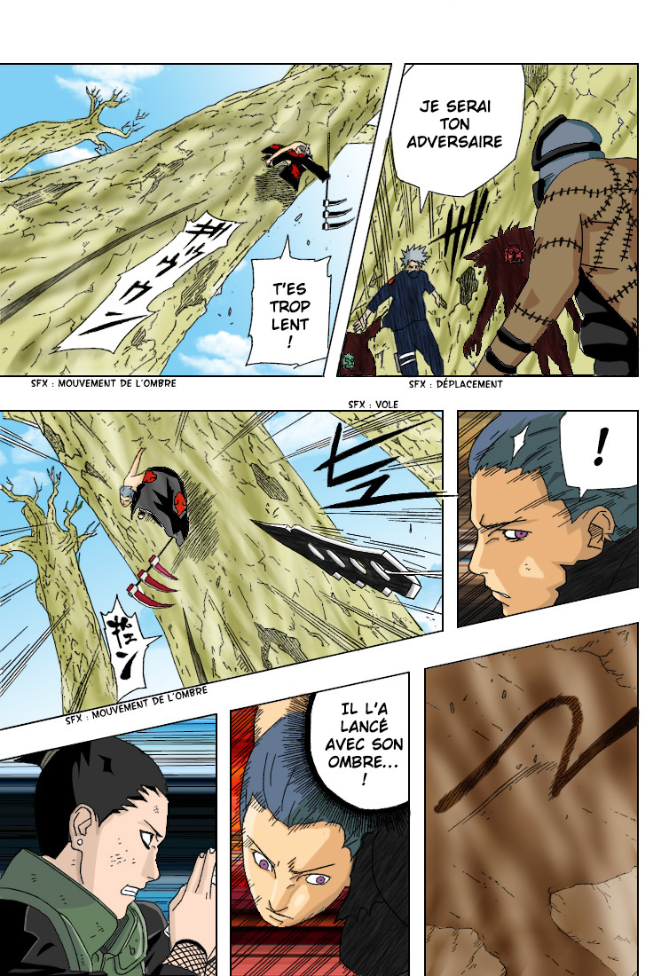 Naruto chapitre 335 colorisé - Page 13