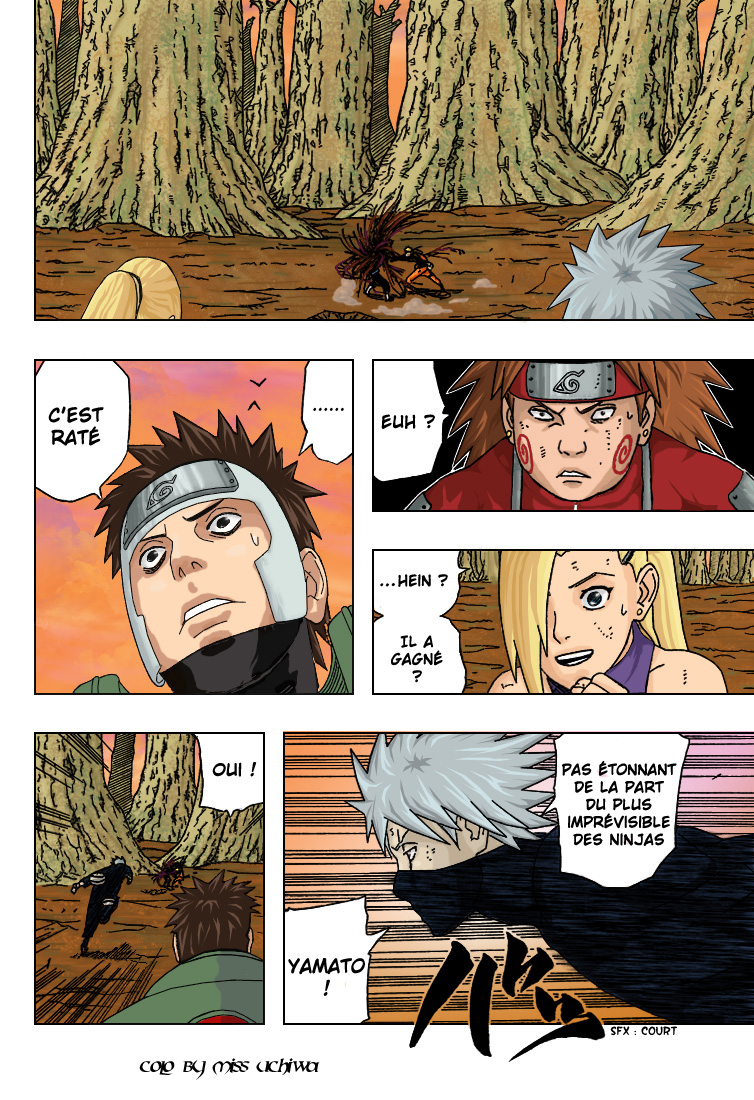 Naruto chapitre 340 colorisé - Page 7