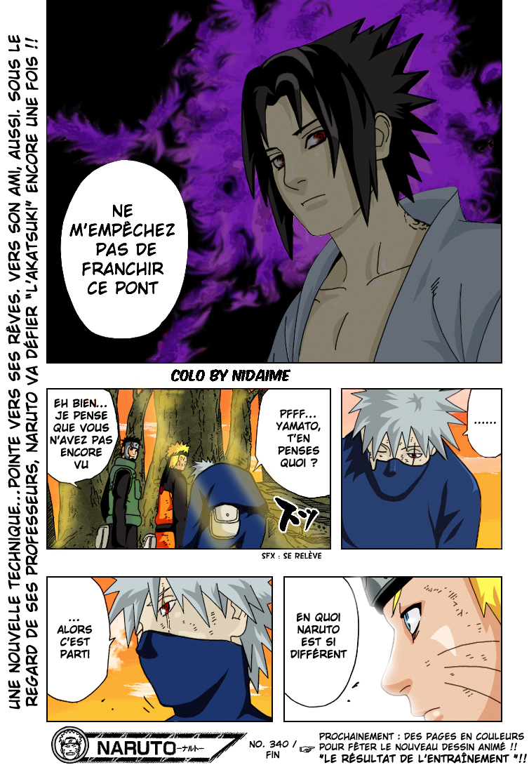 Naruto chapitre 340 colorisé - Page 16