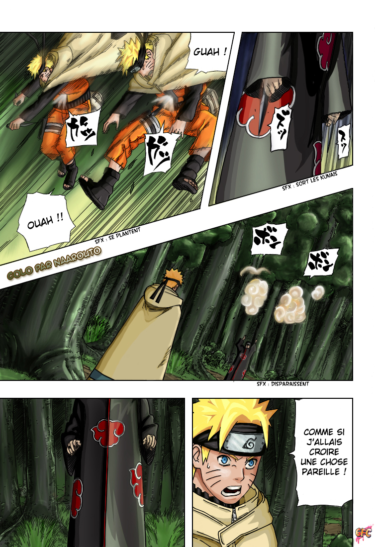Naruto chapitre 366 colorisé - Page 3