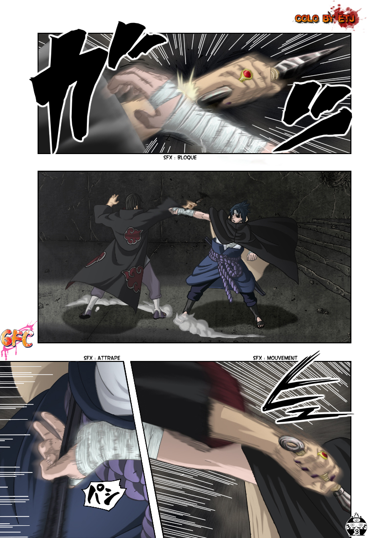 Naruto chapitre 384 colorisé - Page 2
