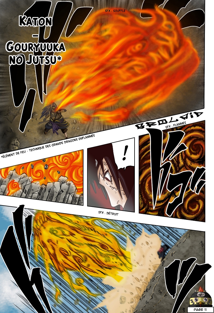 Naruto chapitre 390 colorisé - Page 10