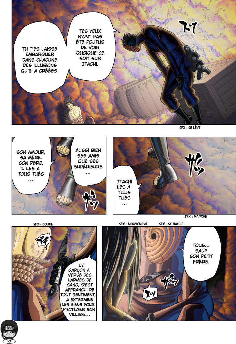 Naruto chapitre 401 colorisé - Page 10