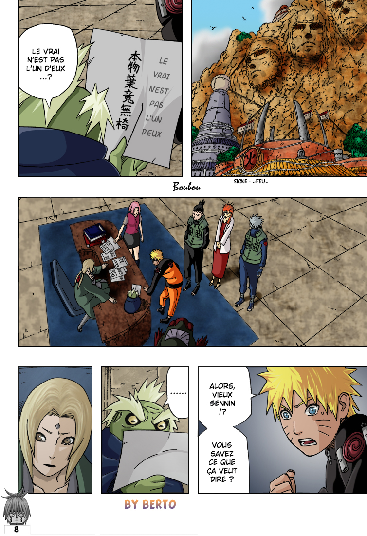 Naruto chapitre 408 colorisé - Page 8