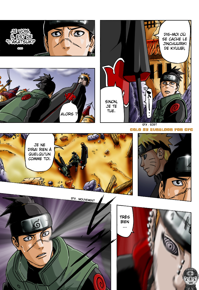 Naruto chapitre 420 colorisé - Page 3