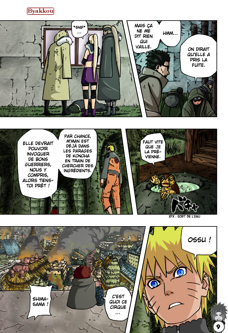Naruto chapitre 429 colorisé - Page 8
