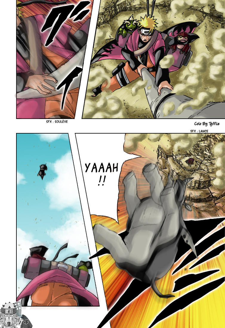 Naruto chapitre 431 colorisé - Page 6