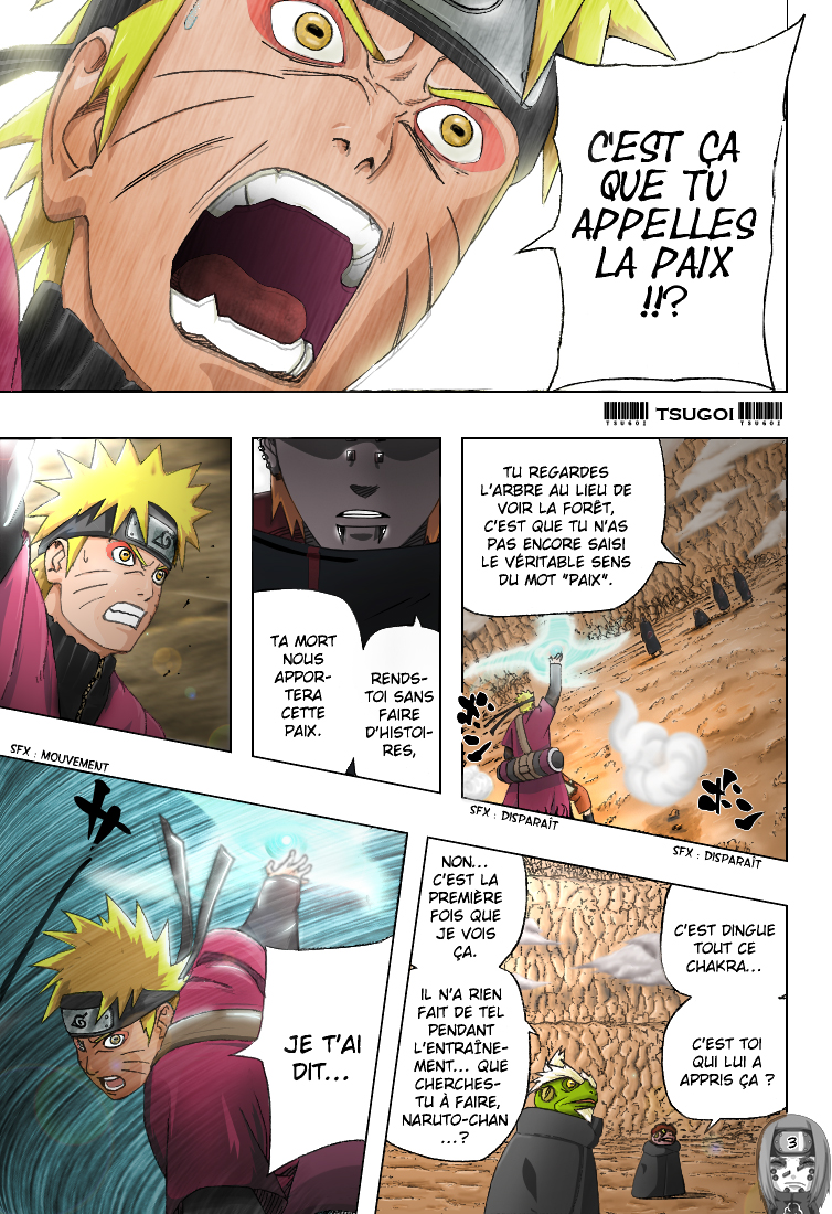 Naruto chapitre 432 colorisé - Page 3