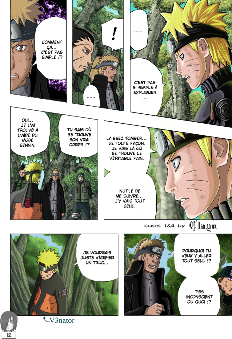 Naruto chapitre 443 colorisé - Page 12