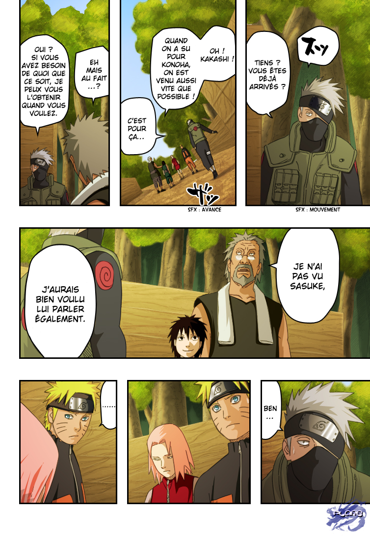 Naruto chapitre 451 colorisé - Page 5