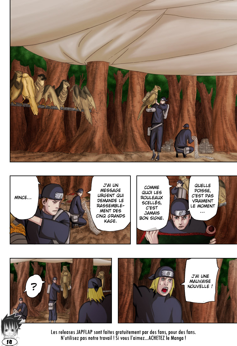 Naruto chapitre 451 colorisé - Page 13