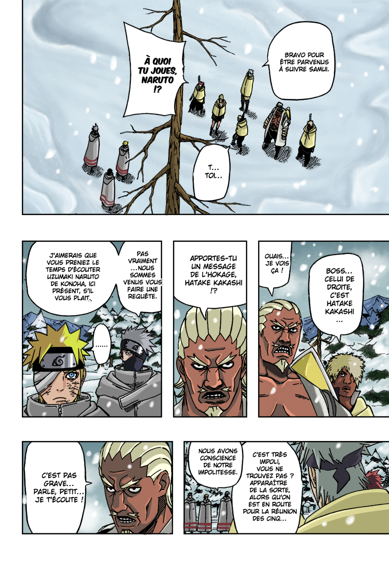 Naruto chapitre 457 colorisé - Page 7