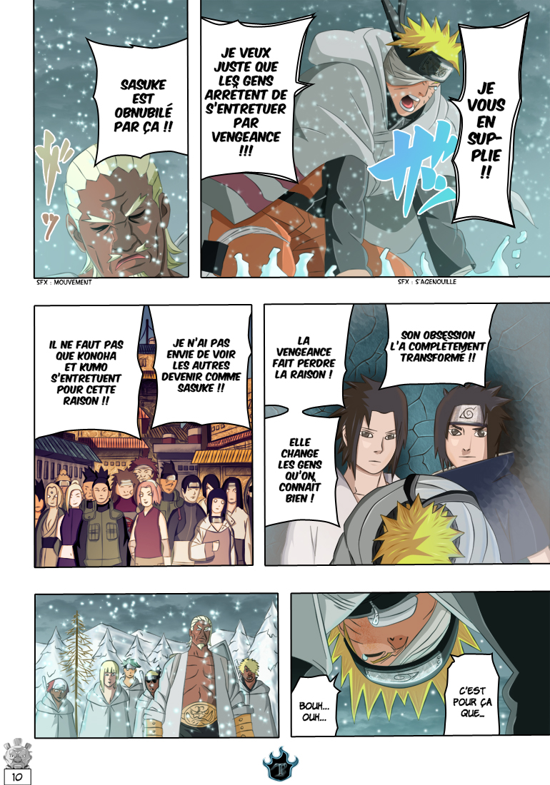 Naruto chapitre 457 colorisé - Page 9