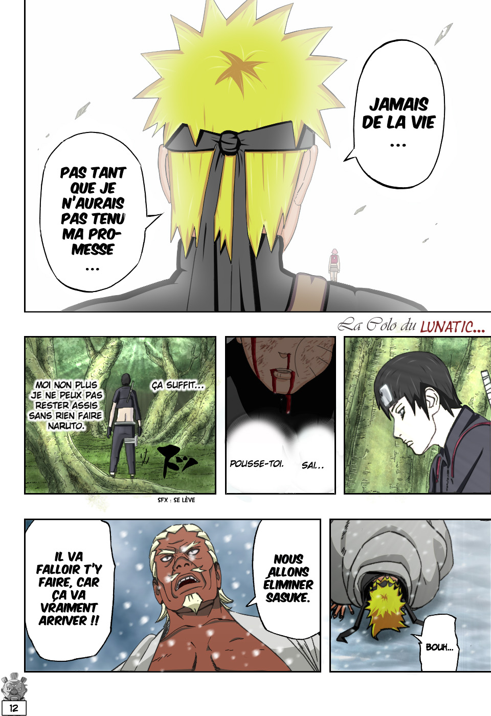 Naruto chapitre 457 colorisé - Page 11
