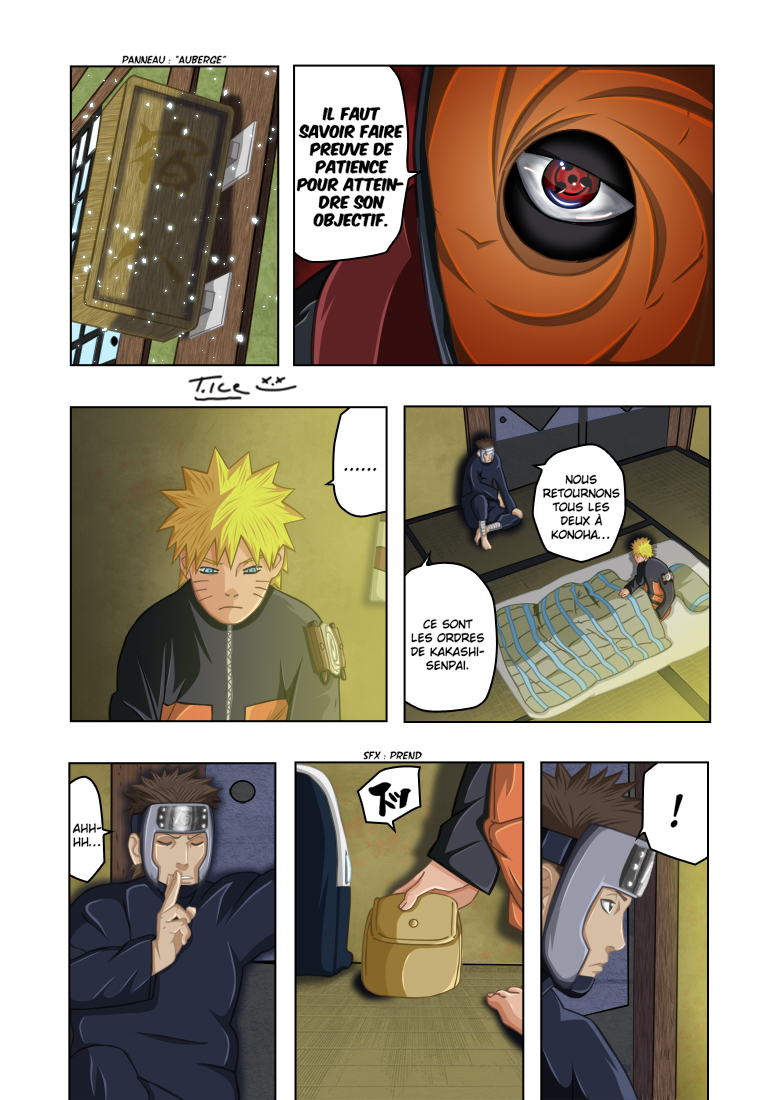 Naruto chapitre 482 colorisé - Page 3