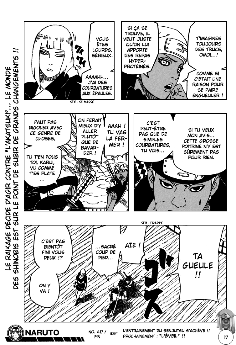 Naruto chapitre 417 - Page 17