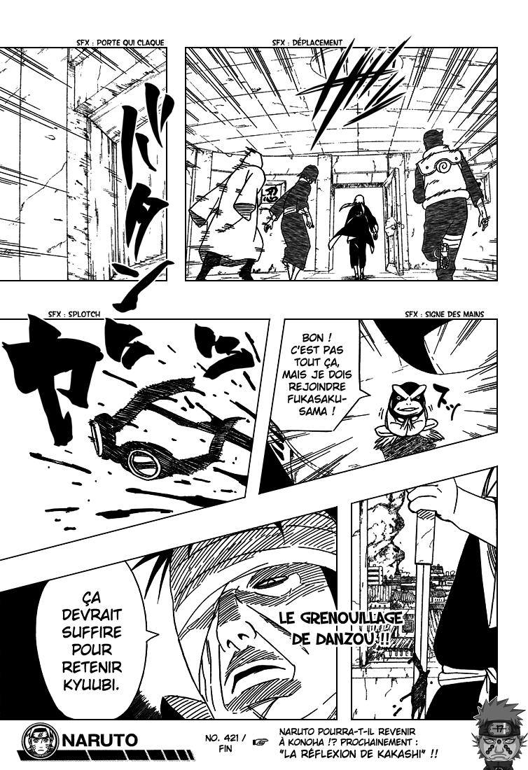 Naruto chapitre 421 - Page 17