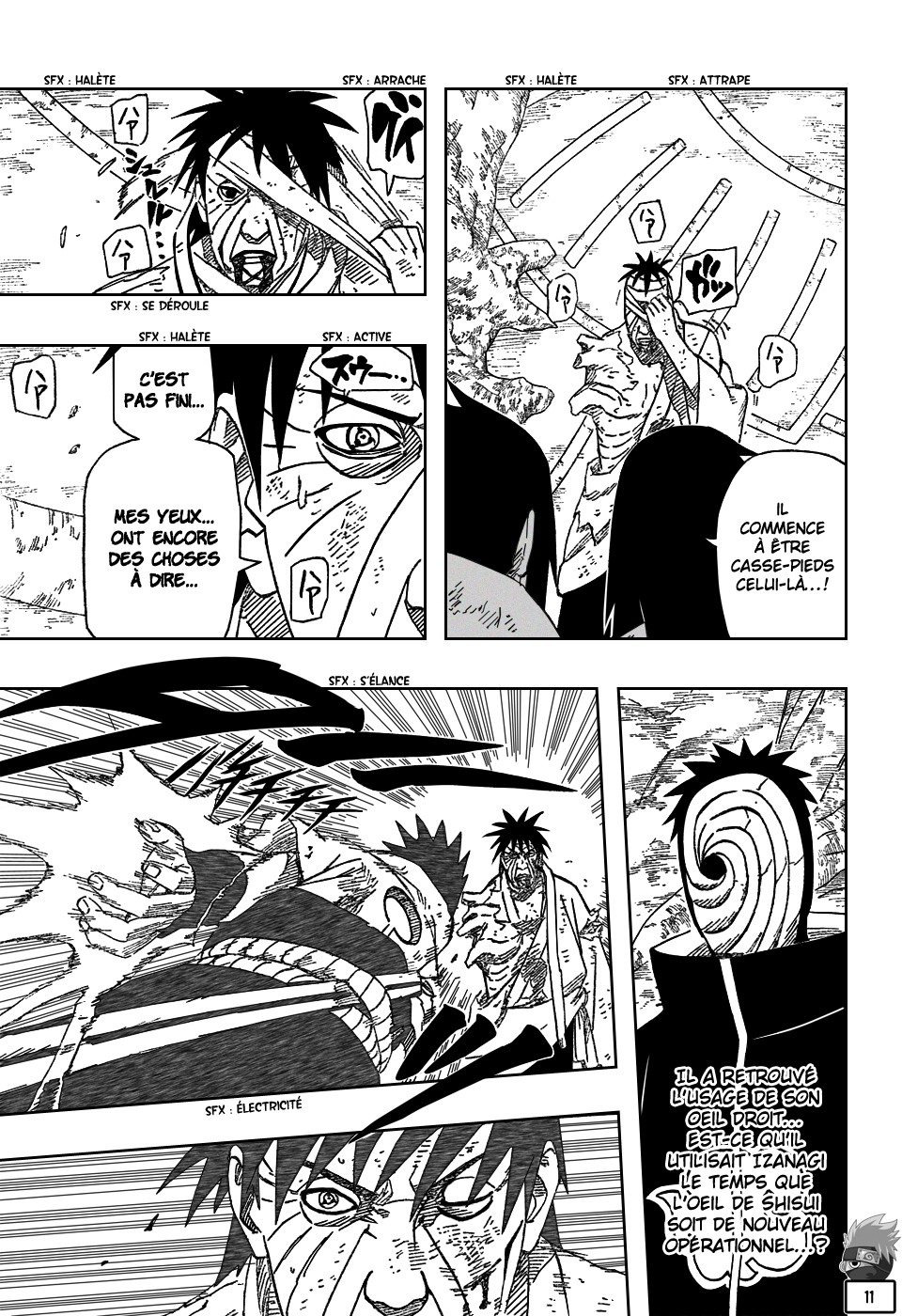 Naruto chapitre 480 - Page 11