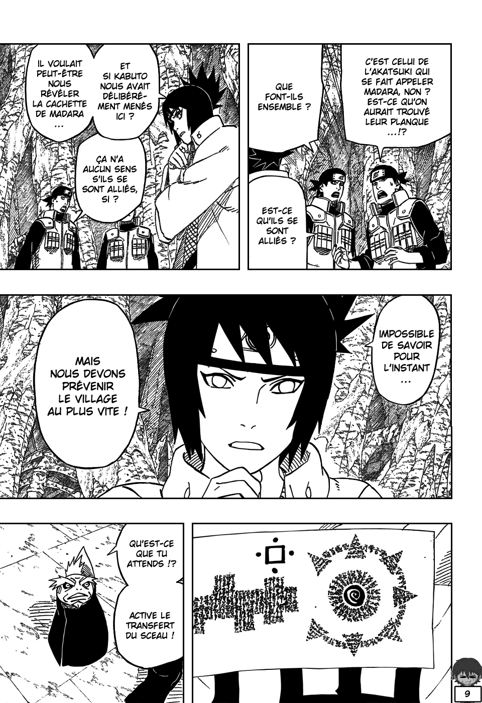 Naruto chapitre 490 - Page 9